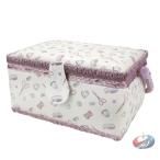  шкатулка для швейных принадлежностей из дерева цветочный принт zonchi- держать рука имеется ...... швейная нить . игла мелкие вещи . красивый . можно хранить симпатичный рукоделие коробка 