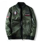ジャケット MA-1 メンズ フライトジャケット 父の日 メンズ春物 大きいサイズ レディース MA-1ジャケット ブルゾン ロゴ ミリタリージャケット ジャンパー