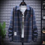 シャツメンズ長袖アロハシャツネルシ...