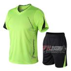  джерси мужской верх и низ тренировка одежда верх и низ в комплекте короткий рукав чёрный лето бег одежда спорт одежда женский джерси верх и низ t рубашка салон одежда 