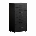 do lower шкаф Muun moon DCB-7S-BK [560007109] черный 7 кубок вытаскивание большая вместимость. место хранения с роликами Signature Studio.. завод производитель прямая поставка 