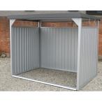 メーカー直送 ダイマツ 物置 多目的万能物置 [DM-10L] (間口2400×奥行1800mmタイプ) ロングパネルタイプ 喫煙所/休憩所/自転車置き場 4トン車配送