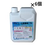 アルコール除菌液75　2L　手指消毒用　保湿成分入り　エタノール　約75%（体積比）　タイムケミカル　除菌剤　消毒液