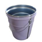  жестяное ведро корпус только белый 20L steel жестяное ведро ( крышка . частота. продается отдельно..)