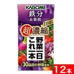 カゴメ 野菜一日これ一本 超濃縮 鉄分＆葉酸 125ml 12本