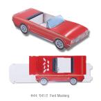 [001967]  ６４　Ford　マスタング　(レッド)　ペーパー　クラシック　クルーズ　フォード　1964
