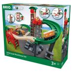 BRIO (ブリオ) WORLD ウェアハウスレールセット[ 木製レールおもちゃ ]33887