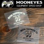  moon I zMOONEYES MOON EQUIPMENT SPEED SHOP скорость магазин вытащенный знак переводная картинка [MQD021]