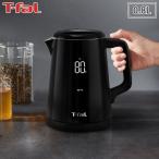 ティファール 電気ケトル 温度調節 保温機能付き ディスプレイ ロック コントロール 0.8L T-fal ブラック KO8568JP キッチン家電