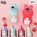 ショッピングサーモマグ サーモマグ アニマルボトル ベアー 380ml ストラップ thermomug ANIMAL BOTTLE BEAR　ストロー 水筒 保冷 マグボトル ランチグッズ アウトドア