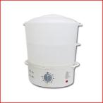 電気蒸し器 蒸し一番 MST-750 スチームクッカー 最大1L 温野菜・蒸し料理 キッチン家電 卓上 シュウマイ 茶碗蒸し 小籠包 中華 料理