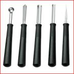 triangle カービング 5本組  ナイフセット 食材の装飾や飾り切り、デコレーション用の彫刻刀