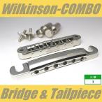 Wilkinson WIL-COMBO ブリッジ ＆ テイルピース　ナッシュビル　ニッケル　テールピース　ウィルキンソン