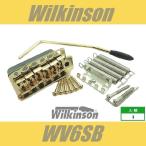 Wilkinson WV6SB GD　ゴールド　シンクロトレモロブリッジ  スチールブロック  鉄ブロック  ウィルキンソン