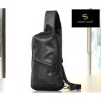 マスターピース スリングバッグ/ブラック メンズ プログレス/コーティングver. 02393-sc master-piece【選べるノベルティ付】