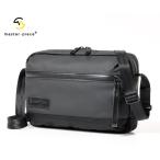 ショッピングPIECE マスターピース ショルダーバッグ/ブラック メンズ スリック 02486 master-piece【選べるノベルティ付】