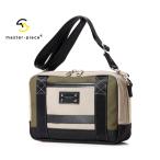 ショッピングPIECE マスターピース ショルダーバッグ/ベージュ メンズ ディフェンド 03023 master-piece【選べるノベルティ付】