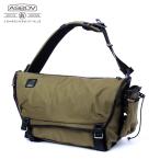 アッソブ メッセンジャーバッグ/カーキ メンズ 330×1000D CORDURA STANDARD SERIES 152318 AS2OV【選べるノベルティ付】