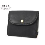 ショッピングミニ財布 ネルド ミニ財布/ブラック メンズ プフ AN306 NELD【選べるノベルティ付】