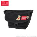 マンハッタンポーテージ プーさん メッセンジャーバッグ/ブラック メンズ mp1603fzp500ph25 Manhattan Portage【選べるノベルティ付】