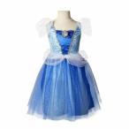 ディズニープリンセス シンデレラ Blue 4T〜6T キッズ 子供用ドレス