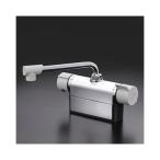 KVK　MTB200DP1　デッキ形サーモスタット式混合栓 取付ピッチ100mmタイプ 190mmパイプ付