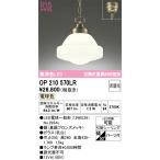 オーデリック　OP210570LR　ペンダントライト 非調光 LEDランプ 電球色 フレンジタイプ