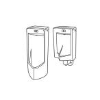 ミナミサワ RE3-T2A TOTO US610C/US620C/US520C/US720Cシリーズ改装用 一体型小便器改装用 フラッシュマンリカバリー3 100Vタイプ ♪