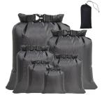  сухой мешок водонепроницаемый сумка для персонала штат служащих sak место хранения сумка легкий roll верх (6 размер, черный )