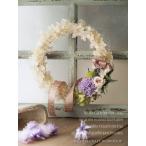 ドライフラワー 手作りキット ハンドメイドキット レシピ ラグジュアリー フェミニン リースキット  レシピ付