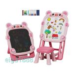  детский магнитный черный панель искусство мольберт двусторонний .. dry i гонки панель настройка возможность складной держатель детский стул имеется A модель 