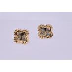 Yahoo! Yahoo!ショッピング(ヤフー ショッピング)K18イエローゴールド スタッドピアス クローバー 四葉 ラッキーモチーフ プレゼント 女性 彼女 おしゃれ 喜ぶ 安心の宝石保証書付き 全国送料無料