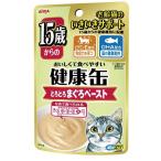 大人気（まとめ）アイシア 15歳からの健康缶パウチまぐろペースト40g 〔猫用・フード〕〔ペット用品〕〔×48セット〕