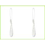 Robert Lee Morris Silver Shepherd Hook Earrings Robert Lee Morris Drop Earrings WOMEN レディース Shiny Silver