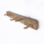 流木 壁掛けラック 壁掛け棚 ウォールラック ウォールシェルフ 木製 温泉流木 ひょろり枝とおだやか板流木の壁掛けフック