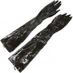 エナメル・グローブ ブラック コスプレ小物 グローブ 手袋 アレンジ アクセサリー アニメ アイドル ハロウィン 仮装 大人 コスチューム 衣装