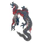 タトゥーシール　臥龍
