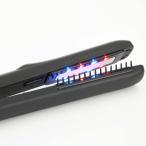 ショッピングヤーマン YA-MAN ヤーマン ヴェーダシャインプロ BS for Salon ブラック 超音波アイロン 超音波 温熱 LED  防水 ブラックシリカ