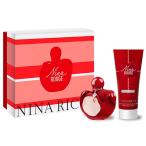  Nina Ricci Nina rouge набор комплект EDT 50ml+ корпус лосьон 75ml[1382] бесплатная доставка 