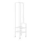  вешалка белый вешалка вешалка место хранения место хранения полки 2 уровень оборудование орнамент интерьер салон вход парадная дверь тонкий compact компактный 