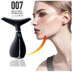 表情筋 リフトアップ 美顔器 007 高機能LED美顔器 ほうれい線 表情筋リフトアップ 男女 肌 毛穴角質ケア ネックケア 肌 アイロン くび シワ 毛穴