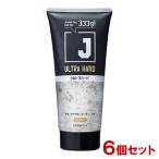 柳屋 J ウルトラハードジェル 大容量 333g×6個セット ジャンボサイズ 整髪料 ヘアスタイリング剤 ハガネのようにガッチリ固定 YANAGIYA 送料込(北海道除く)