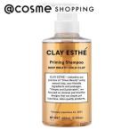 「ポイント10%バック 5月30日〜6月2日2:59」CLAY ESTHE プライミングシャンプー ゴールドクレイ(深呼吸したくなるすっきりとしたヒバの香り) 400ml