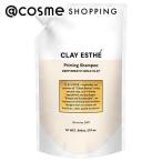 「ポイント10%バック 5月30日〜6月2日2:59」CLAY ESTHE プライミングシャンプー ゴールドクレイ(詰め替え用/呼吸したくなるすっきりとしたヒバの香り) 800ml