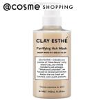 「ポイント10%バック 5月30日〜6月2日2:59」CLAY ESTHE フォーティファイングヘアマスク ゴールドクレイ(深呼吸したくなるすっきりとしたヒバの香り) 400ml