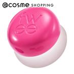 「3月21日〜22日 ポイント10%バック」fwee(フィー) リップアンドチーク ブラーリープリンポット(PK02 スカート) 5g