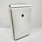 中古 シャープ 衣類乾燥除湿機 ハイブリッド方式 パワフルタイプ プラズマクラスター25000搭載 CV-NH140-W 2022年製 ホワイト