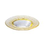 リム付ボール210 オービット金箔付き 東洋佐々木ガラス（49022G） キッチン、台所用品