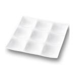 ミヤマ コワケ 9つ仕切り皿 6枚セット 深山陶器 miyama（05-005-101） キッチン、台所用品