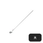 18-10 ブロアム マドラースプーン 大 フォーク無（171023）07-0496-0502 キッチン、台所用品